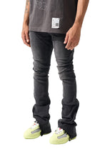 Load image into Gallery viewer, SERENEDE NICKLE STACKED JEANS