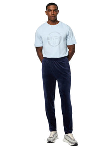 SERGIO TACCHINI FOGGIA DEBOSSED VELOUR  TRACK PANTS