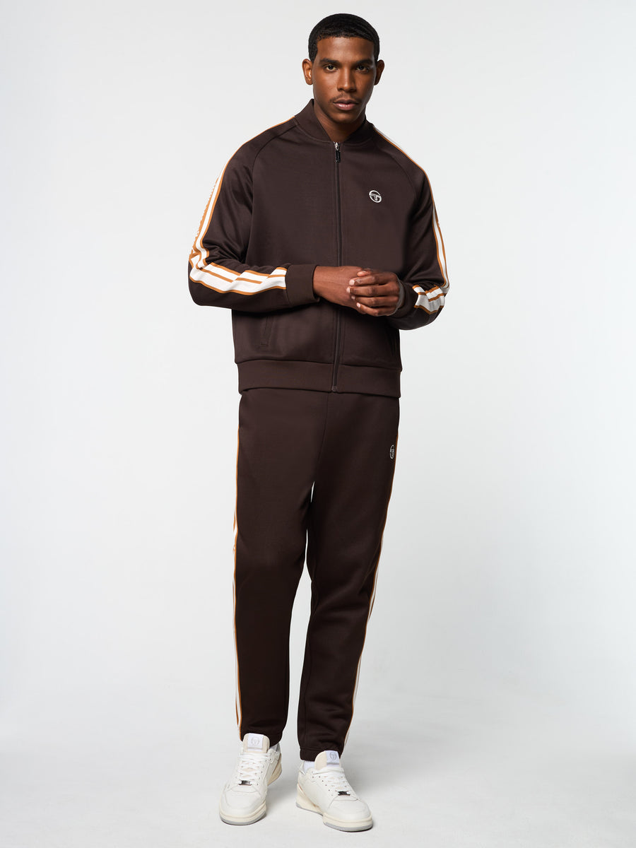 ミュージシャン CHRONOIZM TRACK JACKET<BROWN> TRACK JACKET<BROWN> | CHRONOIZM