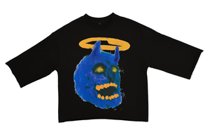 SYNDICATE  SAINTS N SIMNERS CROPPED CREWNECK T.SHIRT