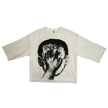 Load image into Gallery viewer, SYNDICATE  PUNCH GRAB CROPPED CREWNWCK T.SHIRT