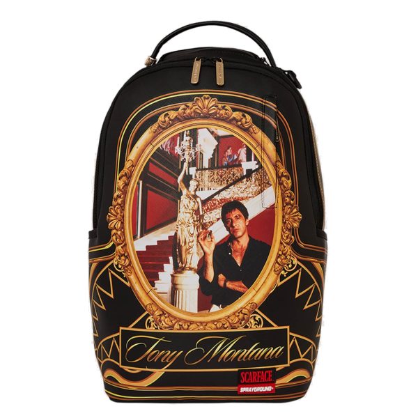 SPRAYGROUND SCARFACE GOLDEN BACKPACK