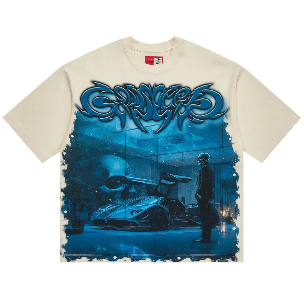 GODSPEED SHOWROOM MIAMI SUPERRUN T.SHIRT – BLUE CITY NYC
