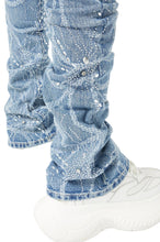 Load image into Gallery viewer, GUAPI STEEL BLUE SPIDER DENIM