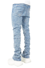 Load image into Gallery viewer, GUAPI STEEL BLUE SPIDER DENIM