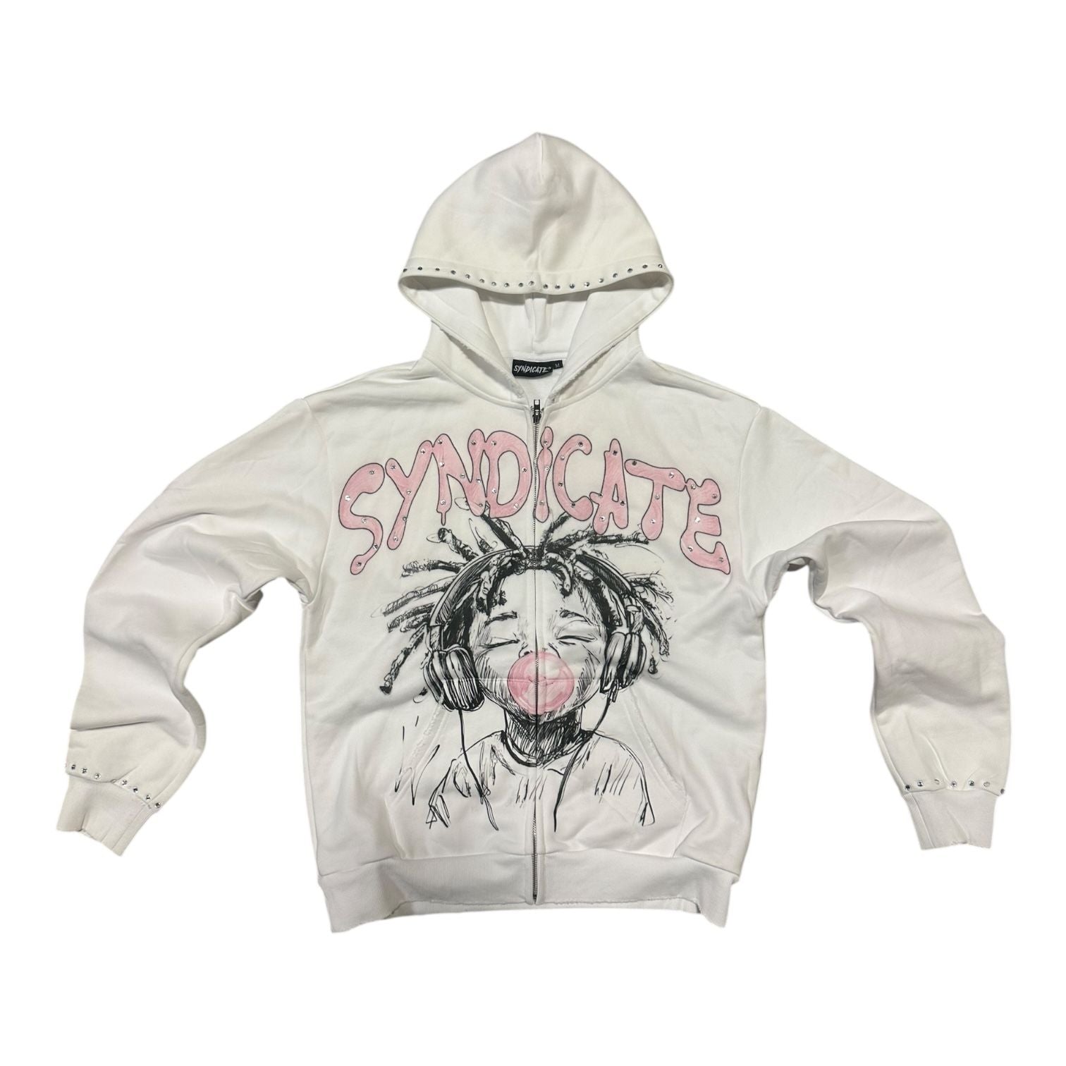 SYNDICATE YOUTH ZIP HOODIE – BLUE CITY NYC
