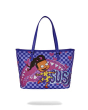 Load image into Gallery viewer, SPRAYGROUND SUSIE CRAYON SHARK MESSENGER TOTE