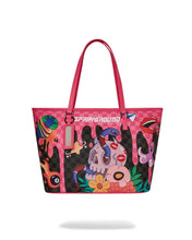Load image into Gallery viewer, SPRAYGROUND WTF SKULL DRIP PERSS TOTE