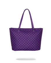 Load image into Gallery viewer, SPRAYGROUND PURPLE SHARK TOTE