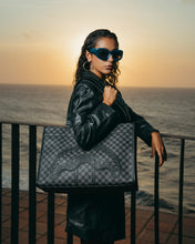 Load image into Gallery viewer, SPRAYGROUND MIDNIGHT CHATEAU PYRAMID DUFFLE BAG