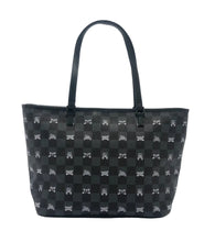 Load image into Gallery viewer, SPRAYGROUND GRAY PEEKING CHARACTER CHECK TOTE