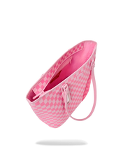 Load image into Gallery viewer, SPRAYGROUND PINK SHARKS IN PARIS PATCH TOTE