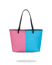 Load image into Gallery viewer, SPRAYGROUND SHARK CENTRAL COTTON CANDY SPLIT TOTE