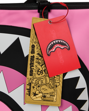 Load image into Gallery viewer, SPRAYGROUND SHARK CENTRAL COTTON CANDY SPLIT TOTE