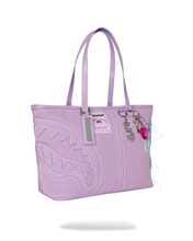 Load image into Gallery viewer, SPRAYGROUND PURPLE CANVAS STITCH TOTE