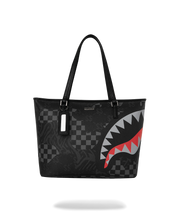 Load image into Gallery viewer, SPRAYGROUND 4AM RED SHARK TOTE