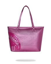 Load image into Gallery viewer, SPRAYGROUND METALLIC PINK METALLIC DRIP TOTE