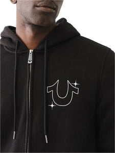 TRUE RELIGION BUDDHASTAR ZIP HOODIES