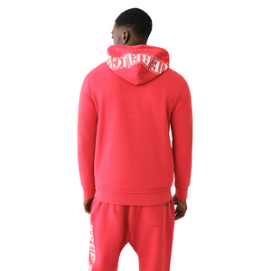 TRUE RELIGION RAW EXAGGERATED ICON ZIP HOODIE