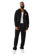 Load image into Gallery viewer, TRUE RELIGION BIG T CROSS STICH ZIP UP (108796)