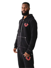 Load image into Gallery viewer, TRUE RELIGION BIG T CROSS STICH ZIP UP (108796)