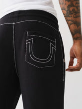 Load image into Gallery viewer, TRUE RELIGION BIG CROSS STICH SWEATPANTS