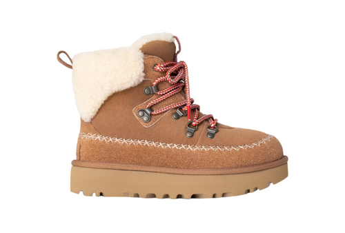 UGG WOMEN CLASSIC ALPINE LACE UP BOOT