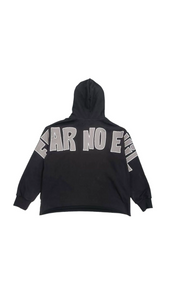 SYNDICATE FEAR NO EVIL CROPPED PULLOVER HOODIE