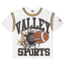 Load image into Gallery viewer, VALE RHINESTONE FOOT BALL EXPLOSION T.SHIRT