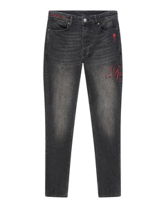 KSUBI VAN WINKLE BLACK ROKK JEANS