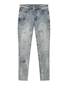 KSUBI VAN WINKLE BUNKER BLUE NOIZE JEANS