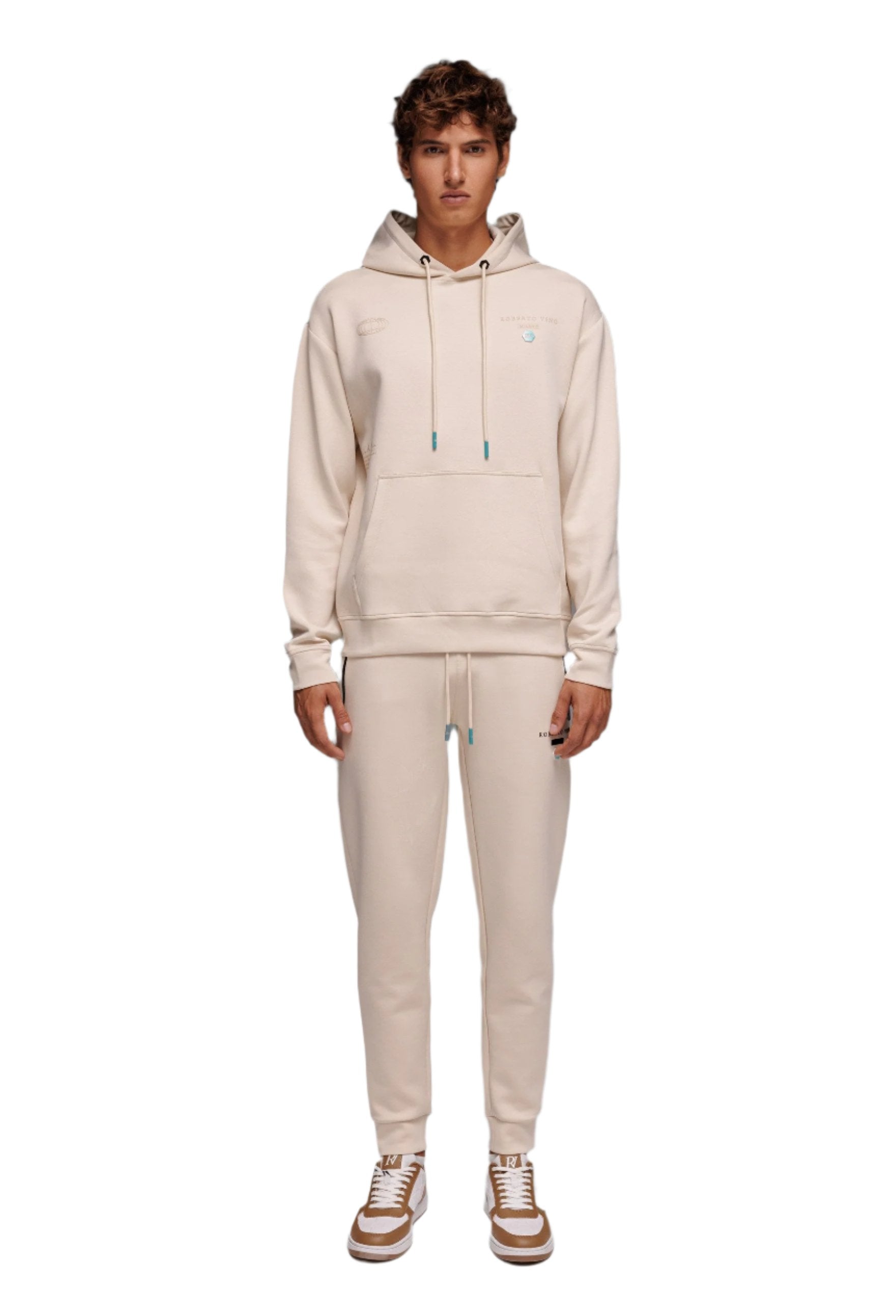 ROBERTO VINO MILANO PULL OVER HOODIE – BLUE CITY NYC