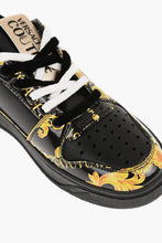 Load image into Gallery viewer, VERSACE JEANS COUTURE STARLIGHT LEATHER PRINTED  SNEAKERS