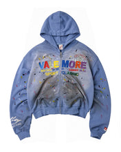 Load image into Gallery viewer, VALE FOREVER SUNDAY ZIP UP HOODIE
