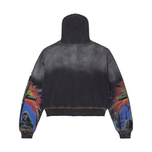 Load image into Gallery viewer, VALE FOREVER DAMNED ZIP UP HOODIE