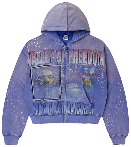 VALE FOREVER FREDOM ZIPUP HOODIE