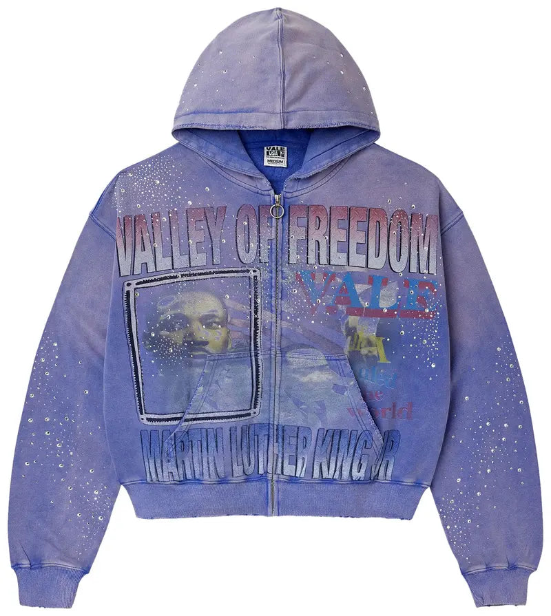 VALE FOREVER FREDOM ZIPUP HOODIE