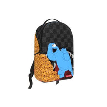 Load image into Gallery viewer, SPRAYGROUND SESAME STREET COOKIE MONSTER STACK EM HIGH MINI BACKPACK