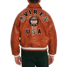 Load image into Gallery viewer, AVIREX LIMITED EDITION ICON CROC EMBOSSED JACKET