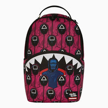 Load image into Gallery viewer, SPRAYGROUND SQUID GAME FRONT MAN LINED BACKPACK