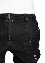 Load image into Gallery viewer, GUAPI OBSIDIAN WAXED JEANS