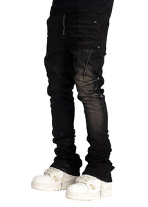 GUAP WAXED SPLIT DENIM