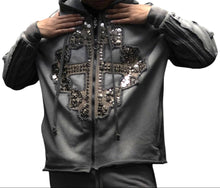 Load image into Gallery viewer, HUDSON MEN&#39;S KNIGHT ZIP FLEECE HOODIE