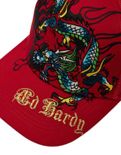 Load image into Gallery viewer, ED HARDY EMBROIDERED DRAGON TRUCKER HAT