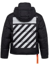 Load image into Gallery viewer, L/AB OFF-WHITE DIAG PUFFER JACKET