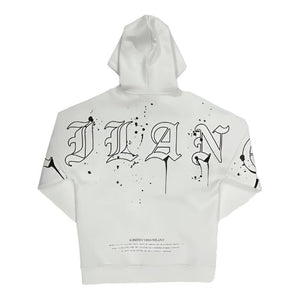 ROBERTO VINO MILANO PAINT PULL OVER HOODIE