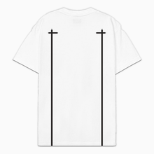 Load image into Gallery viewer, RTA LIAM BLACK DOUBLE CROSS TEE