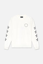 Load image into Gallery viewer, RTA LAWRENCE LONG SLEEVE TEE WHITE BLACK CHERRIES