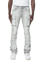 Load image into Gallery viewer, SMOKE RISE UTILITY MULTI CARGO JEANS