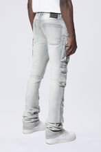 Load image into Gallery viewer, SMOKE RISE UTILITY MULTI CARGO JEANS